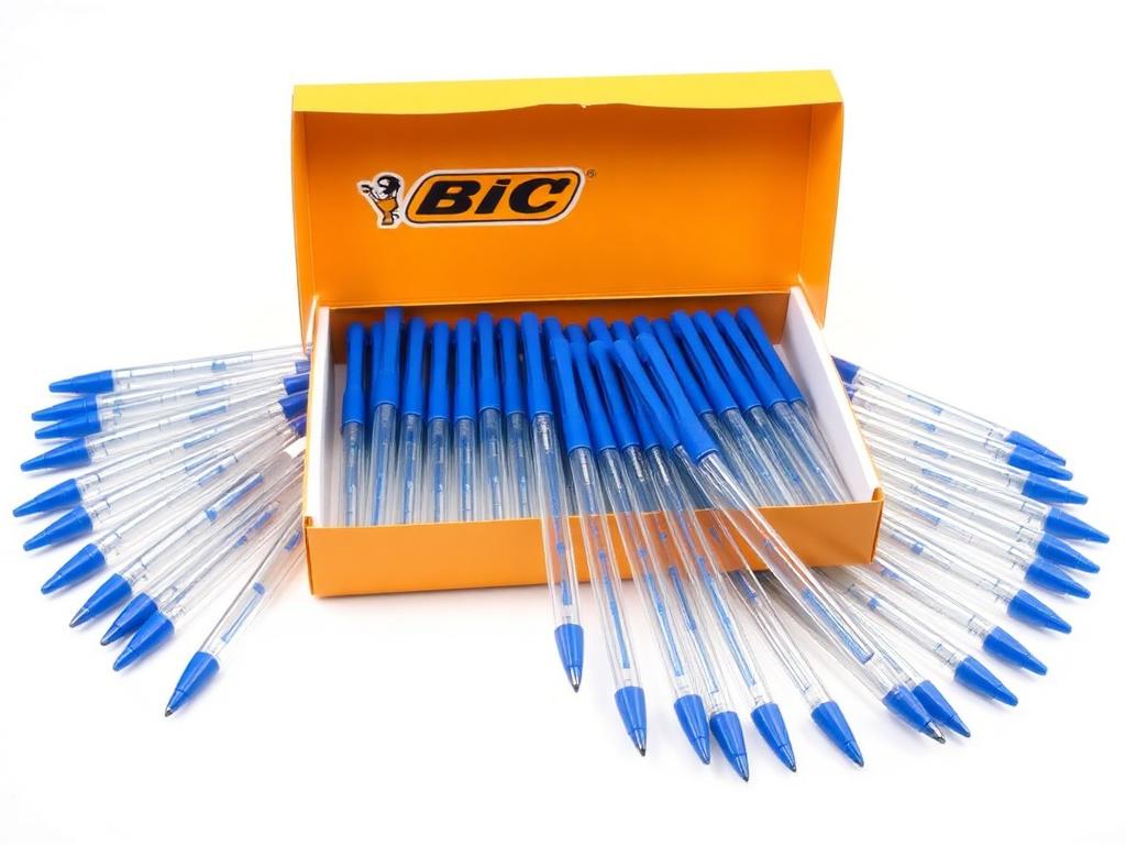 Stylo bille BIC Cristal (boîte 50)