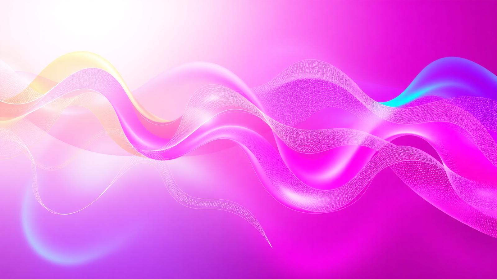Vague colorée IA