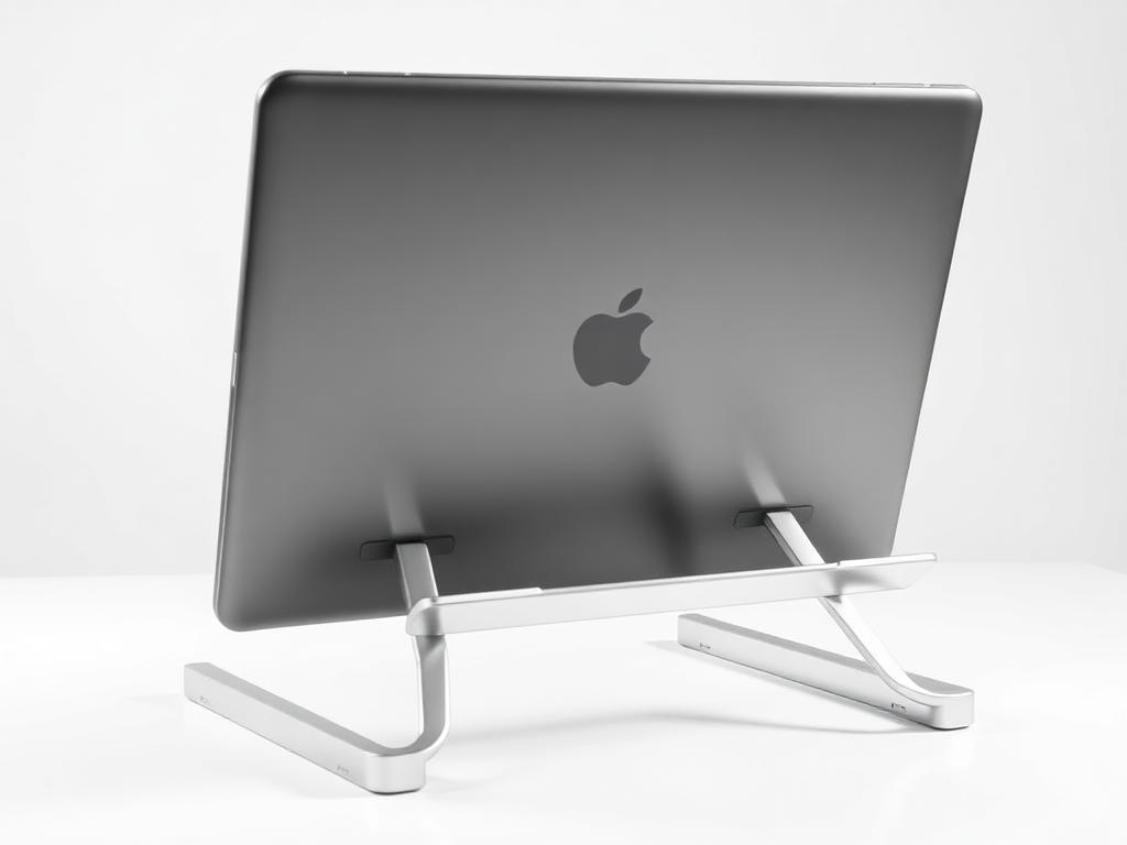 Support laptop ergonomique alu