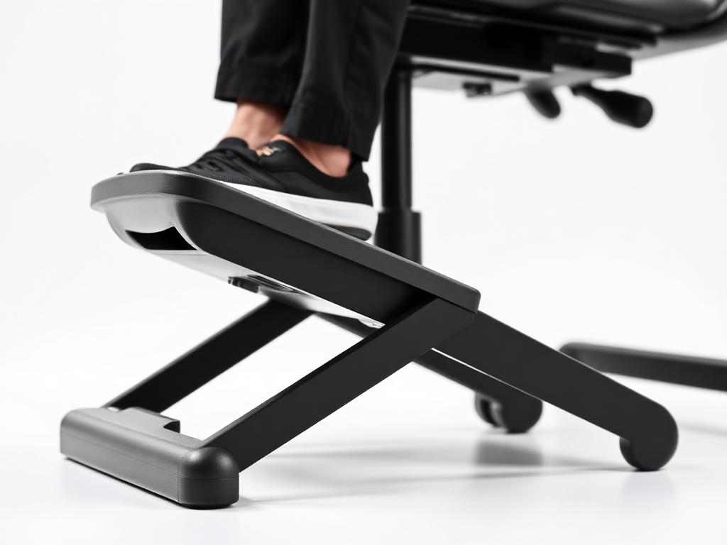Repose-pieds ergonomique inclinable
