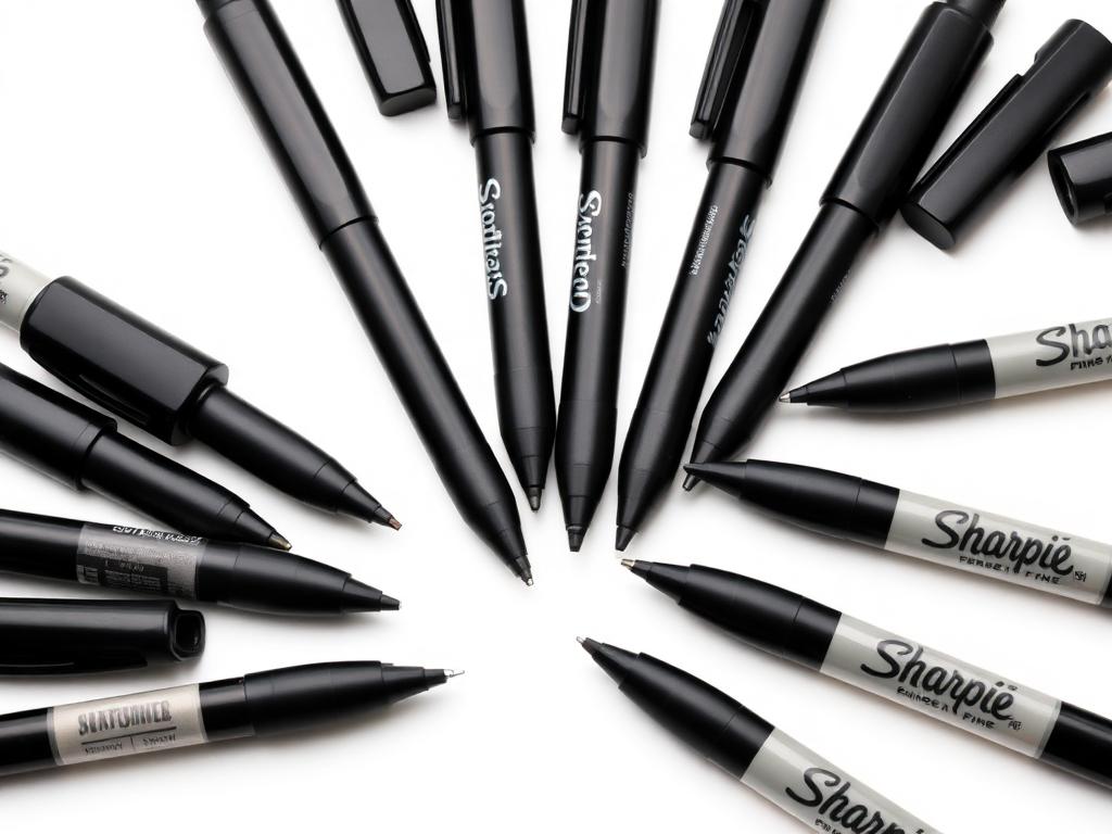 Marqueur permanent Sharpie (lot 12)